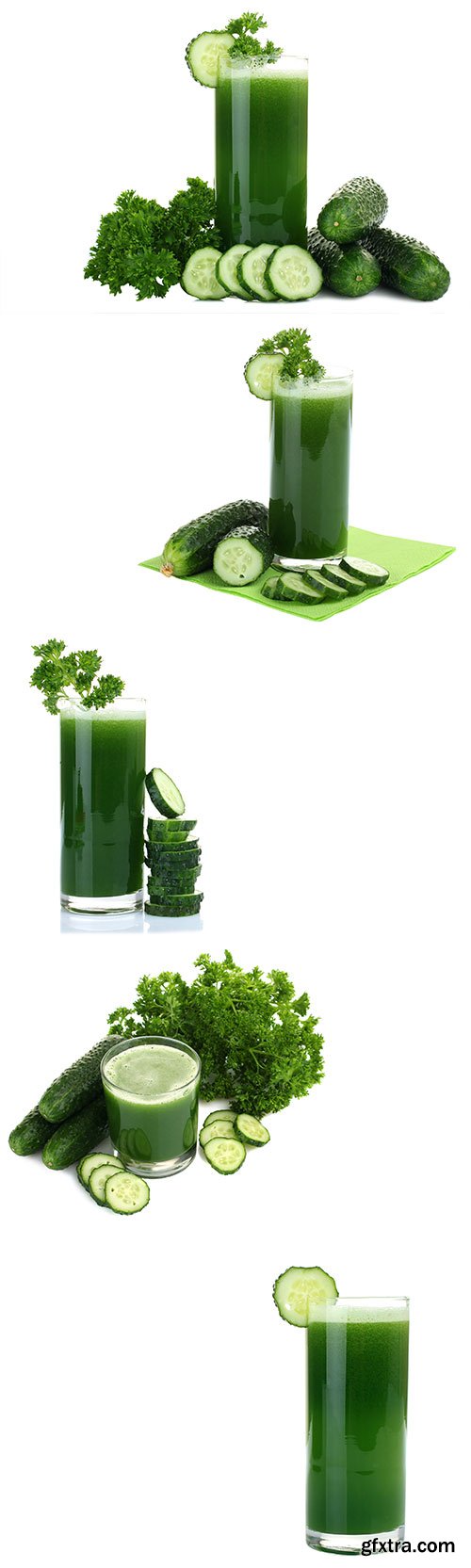 Photo - Cucumber Juice Isolated - 10xJPGs