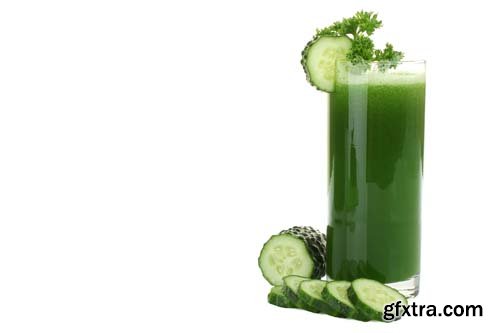 Photo - Cucumber Juice Isolated - 10xJPGs