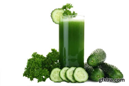 Photo - Cucumber Juice Isolated - 10xJPGs