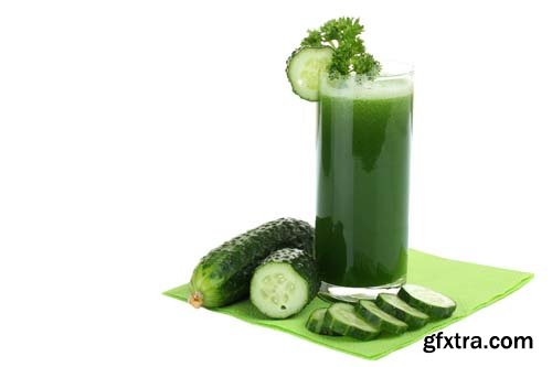 Photo - Cucumber Juice Isolated - 10xJPGs