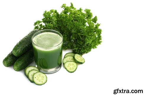 Photo - Cucumber Juice Isolated - 10xJPGs