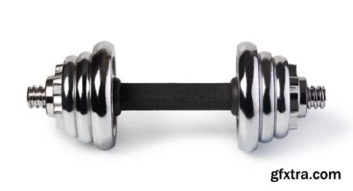 Photo - Dumbbells Isolated - 7xJPGs