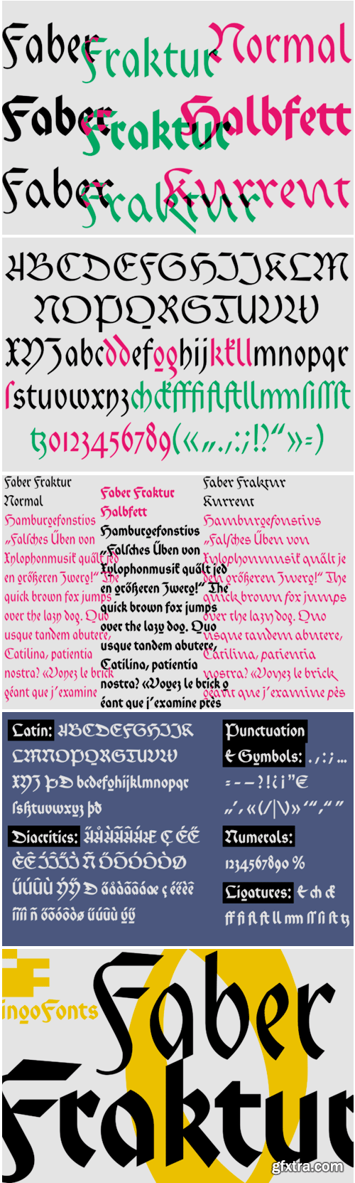 Faber Fraktur Font