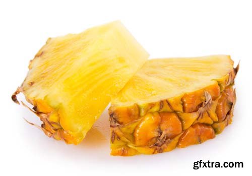 Fresh Pineapple Isolated - 10xJPGs