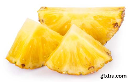 Fresh Pineapple Isolated - 10xJPGs