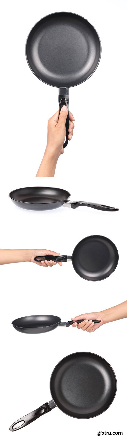 Frying Pan Isolated - 5xJPGs