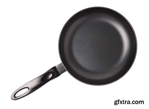 Frying Pan Isolated - 5xJPGs