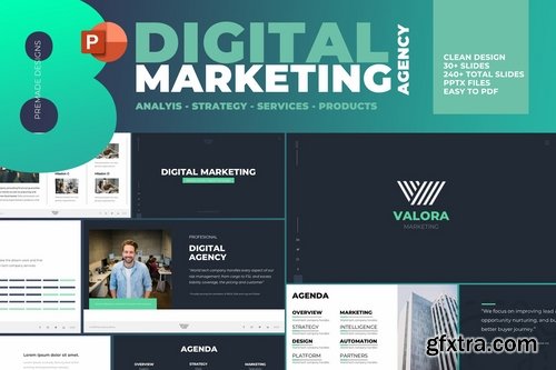 Digital Marketing Powerpoint Template