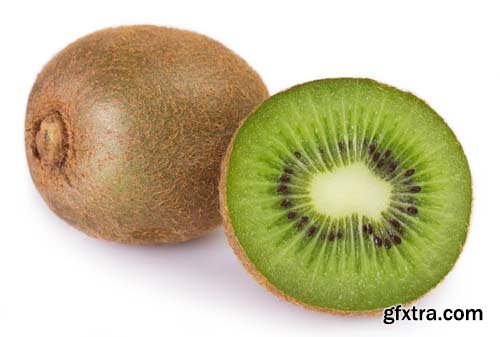 Kiwi Isolated - 7xJPGs