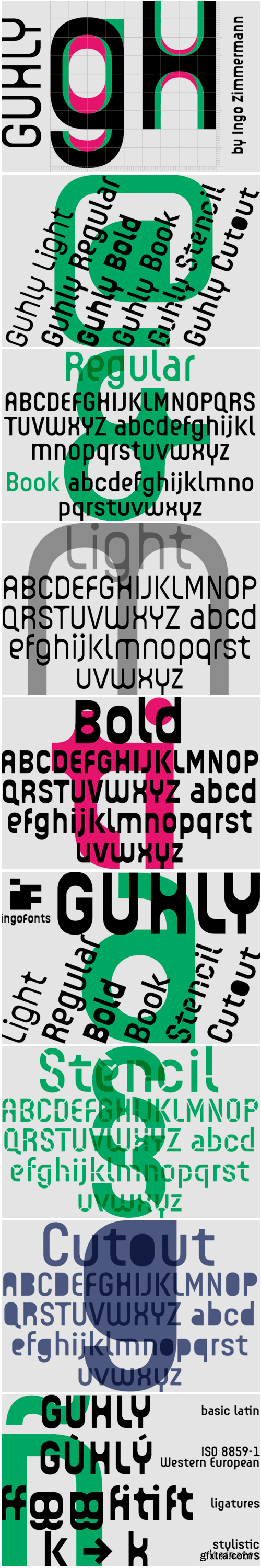 Guhly Font Family