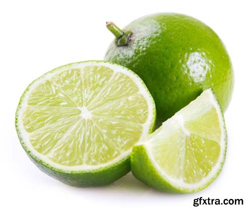 Lime Isolated - 7xJPGs