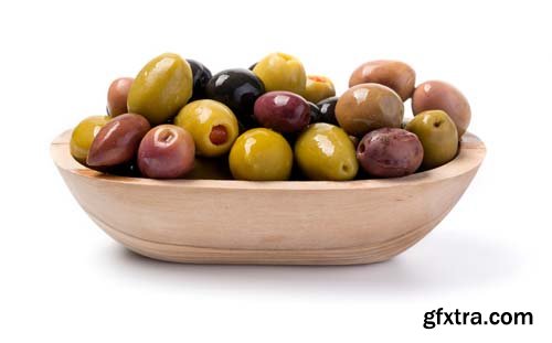 Olives Isolated - 9xJPGs