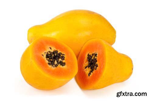 Papaya Isolated - 10xJPGs