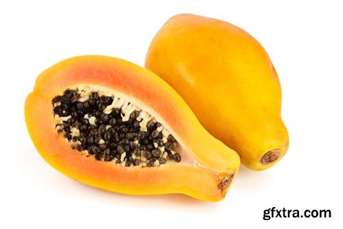 Papaya Isolated - 10xJPGs