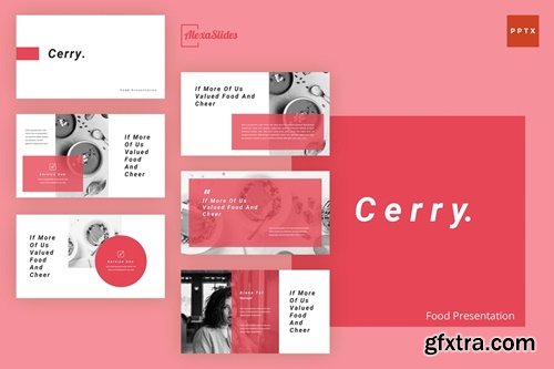 Cerry - Food - Powerpoint, Keynote, Google Slides Templates