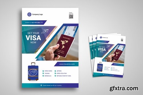 Travel Visa Promo Flyer