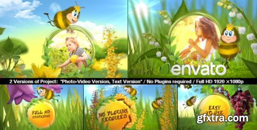 VideoHive Funny Bee Slideshow 15749543