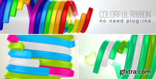 VideoHive Colorful Ribbon Reveal 7339570