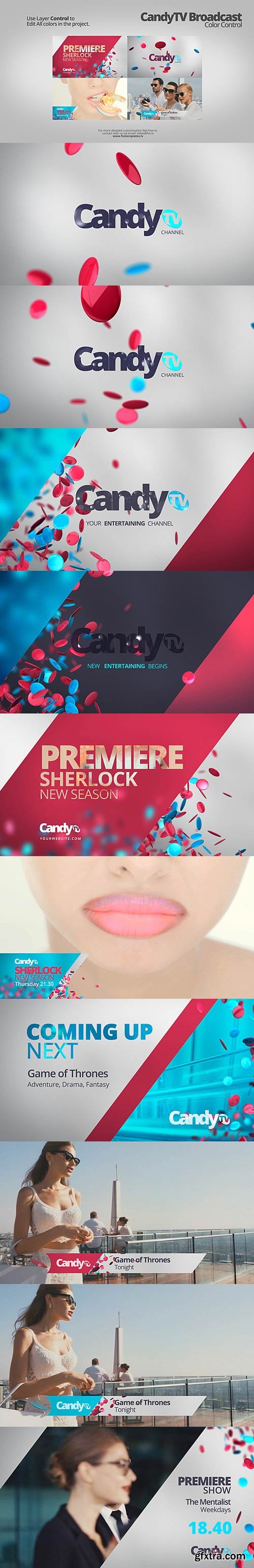 Videohive - CandyTV Broadcast ID - 13207563