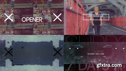 VideoHive Dynamic Glitch Opener 12860661