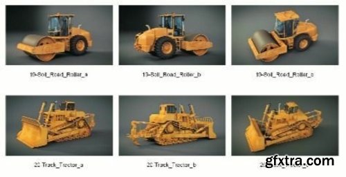 Cgtrader - Dosch 3D - Heavy Machines 3D model