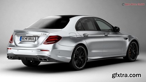 Mercedes AMG E63 S 2018 3d Model