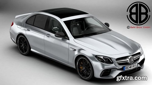 Mercedes AMG E63 S 2018 3d Model