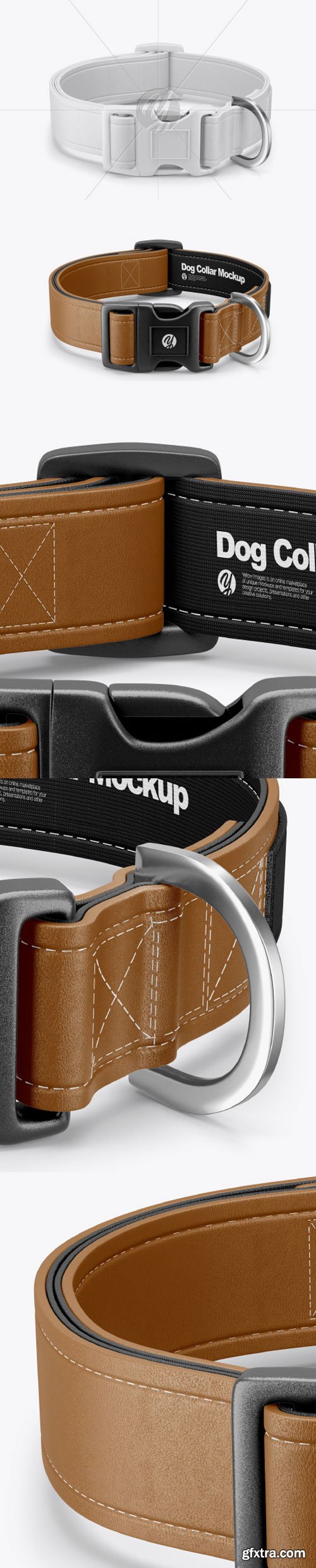 Leather Dog Collar Mockup