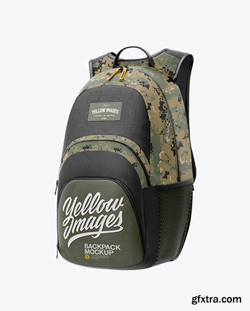 Backpack Mockup - Half Side View 23597