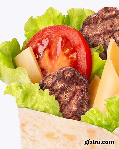 Beef Wrap Mockup