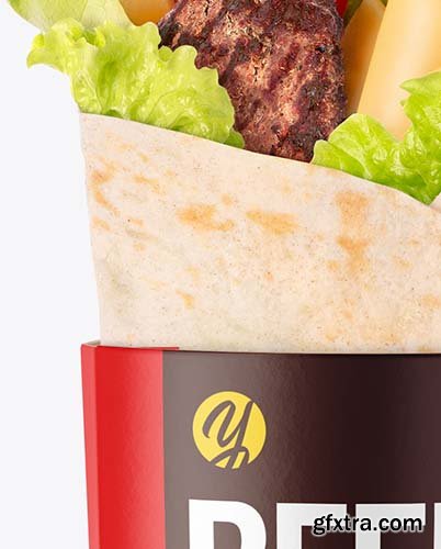 Beef Wrap Mockup