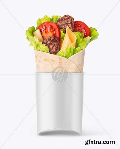 Beef Wrap Mockup