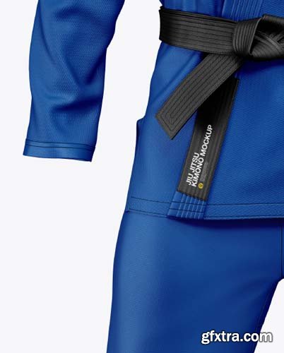 Jiu Jitsu Kimono Mockup (Front View)