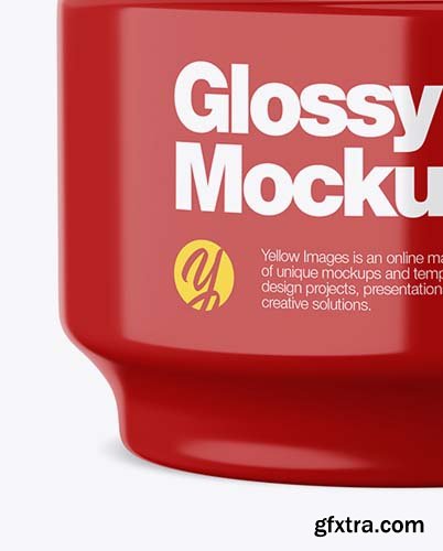 Glossy Mug Mockup