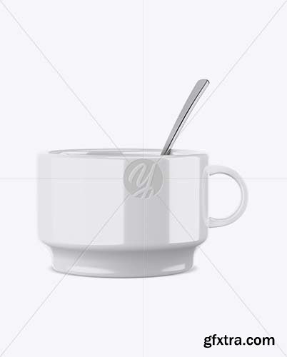 Glossy Mug Mockup