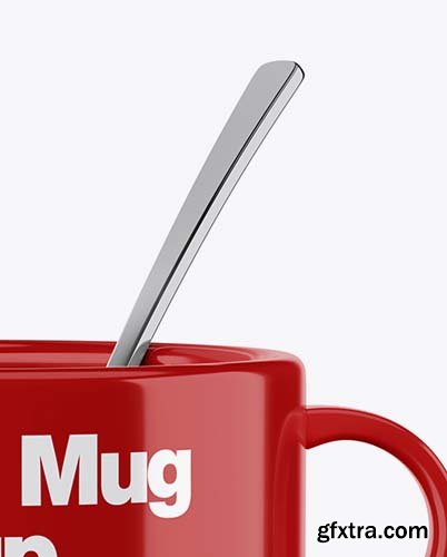 Glossy Mug Mockup