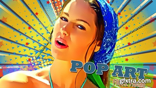 Videohive - Freeze Frame Pop Art Retro Trailer - 23670369