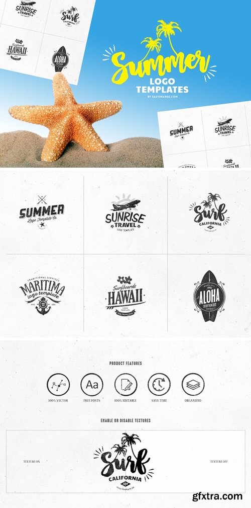 Summer Logo Templates