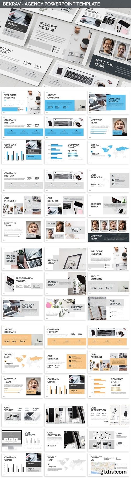 Bekrav - Agency Powerpoint Template