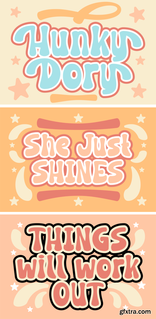 Hunky Dory Font