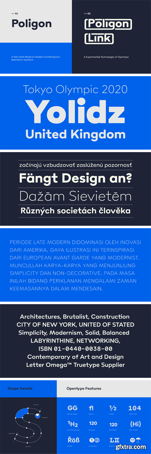 Poligon Font Family