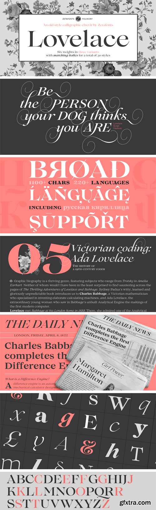 Lovelace Font Family