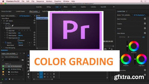 Adobe Premiere Pro CC for Color Correction and Grading