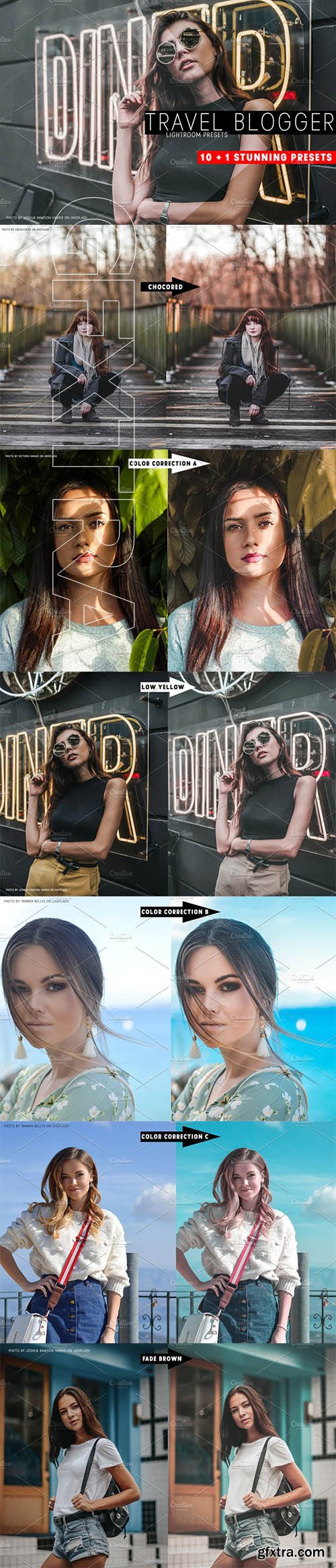 CreativeMarket - Stunning BLOGGER Lightroom Presets 3677195