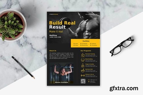 Fitness Flyer Template Vol. 1