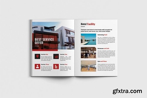 Hotelpro - A4 Hotel Brochure Template