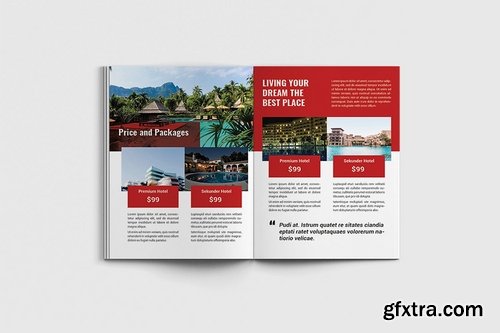 Hotelpro - A4 Hotel Brochure Template