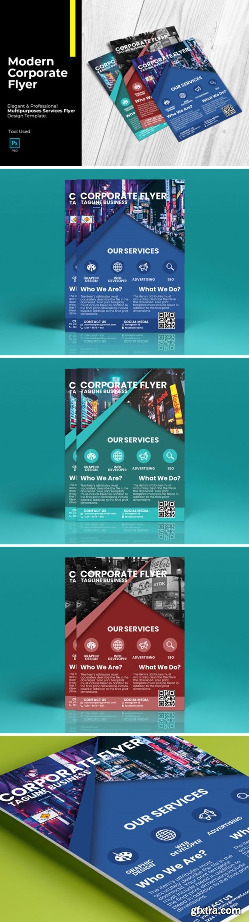 Modern Corporate Flyer Design 1294366