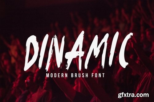 Dinamic Brush Font