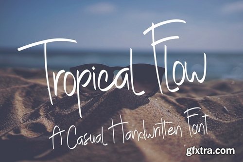 Tropical Flow - Casual Handwritten Font